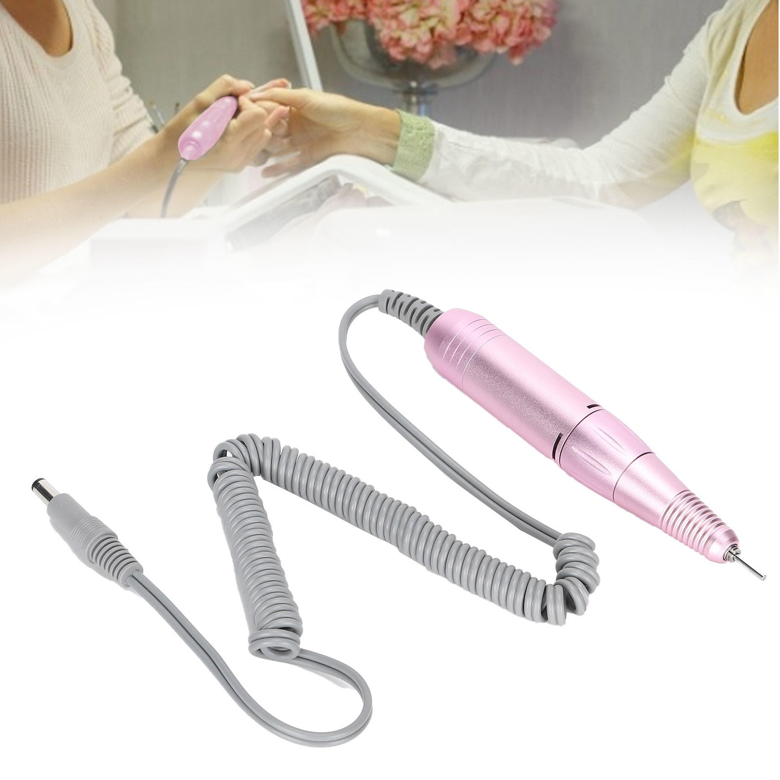 Yajisi Nail Drill Handpiece, 35000rpm Replacement Handle Accessory for Nail Drill Machine - 5.5" L x 2.4" W x 1.6" H