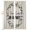 Beige, variant on Home Sweet Blackout Curtains for Bedroom/Living Room, Pinch Pleated Black Out Curtains, Wreath Botanical Farmhouse Plants Beige Room Darkening Window Drapes with Hooks 2 Panels, 39"x70"