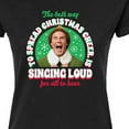 thumbnail image 3 of ELF - Christmas Singing  - Juniors Fitted Graphic T-Shirt, 3 of 5