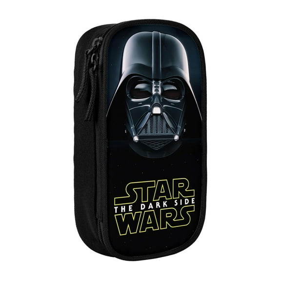 Darth Vader Pencil Case, Large Capacity Pen Bag With Zipper Pencil Pouch Organizer For Office College Study