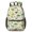 Dinosaur and Text, variant on Dinosaur and Stone Beige Pattern 17" School Backpacks for Teens,Waterproof Oxford Fabric,S-Shape Padded Straps for School,Travel,Hiking,Camping