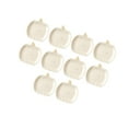 thumbnail image 3 of 10 Platos De Papel Con Forma De Calabaza De Halloween Para Decoración De Cocina, Fiesta De Halloween, Boda, 7 Pulgadas, Color Beige 7 pulgadas beige, 3 of 8