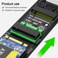 thumbnail image 4 of Tarjeta adaptadora SSD Placa de prueba M.2 PCIE NVME SATA NGFF Extender Riser (B KEY), 4 of 8