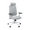 White, variant on Ergonomic Office Chair - High Back Desk Chair with Adjustable Lumbar Support, Headrest & 3D Armrest - 135°Rocking Mesh Computer Chair (Black)