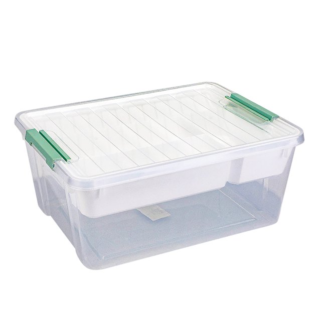 Décorations de Noël Rangement avec Couvercles Organisateurs d'Artisanat et Rangement Empilable Rangement de Jouets avec Couvercle de Base de Bâtiment et Plateau Amovible Boîte à Outils Organisateur Rangement pour Organiser Legobeadtool