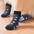 thumbnail image 4 of Heiheiup Indoor Non Slip Socks For Dogs Soft Adjustable Protection Or Indoor Use On Hardwood Floors 4pcs, 4 of 7