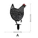 thumbnail image 2 of Decoración Para El Jardín Con Pájaros De Corral, Pegatina Acrílica Con Espejo, Decoración Artística Para El Jardín, Decoración Para El Jardín, Impresión Acrílica A Doble Cara, Tarjeta Para Fiestas,, 2 of 5