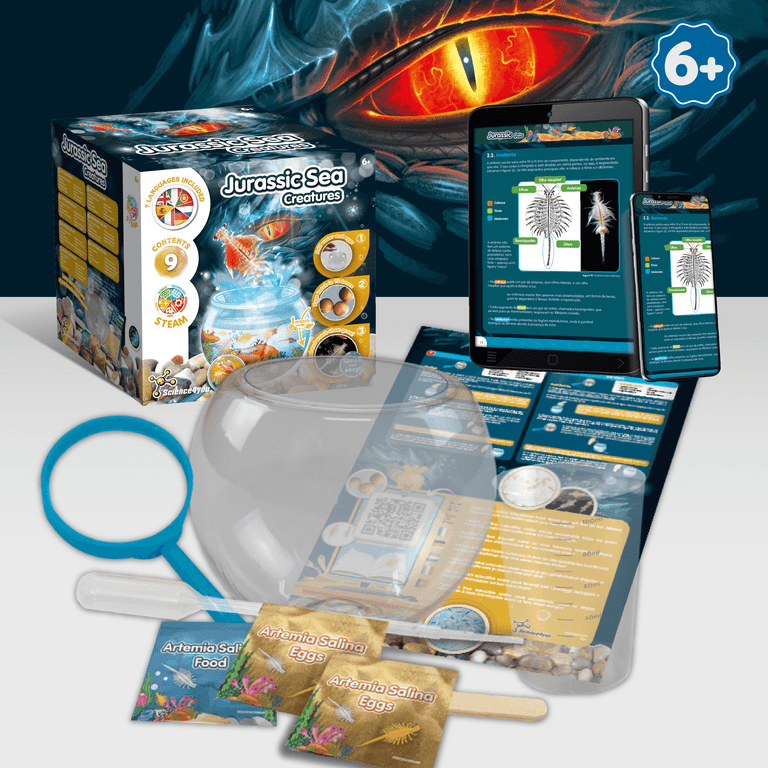 Science4you Jurassic Pets Triops Kit, Grow Your Own Aquatic Sea