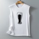 thumbnail image 4 of Blusa de camiseta sin mangas con cuello redondo y estampado de Oktoberfest divertido Vintage para mujer Fridja  gh4746, 4 of 5