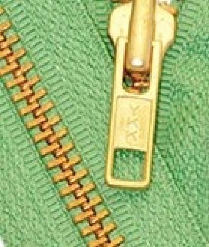 YKK #5 Brass Jacket Zipper - 27" Medium Weight Separating Zipper In 580 Black (Single Pack) - View #13