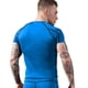 thumbnail image 3 of Camisa de compresión Queerier para hombre de manga corta para correr en el gimnasio, 3 of 7