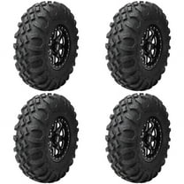 (4 Pack) Tusk Megabite Radial Tire 27x9-14 For POLARIS RANGER 1000 Premium 2022