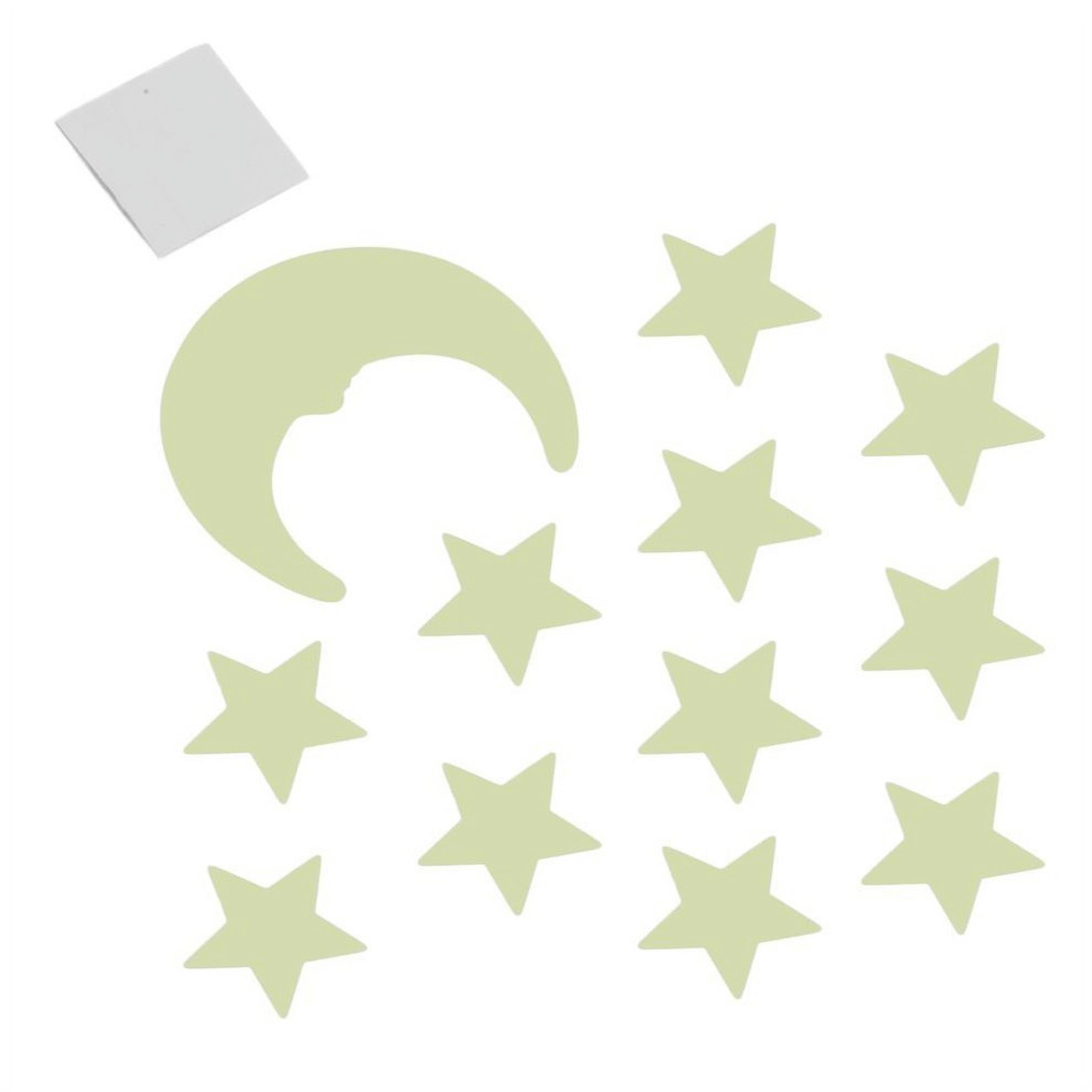 Clearance! New Stars Moon Glow In The Dark Fluorescent Decal Wall Stickers Home Decoration