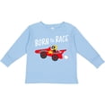 thumbnail image 3 of Inktastic Born to Race- Red Race Car Boys or Girls Long Sleeve Toddler T-Shirt, 3 of 5