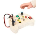 thumbnail image 1 of Tablero Sensorial Del Interruptor De Manija, Botones Coloridos Interruptor De Iluminación Tablero Sensorial Aprendizaje Eléctrico Cultivar La Capacidad De Pensamiento Cognición, 1 of 7