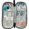 thumbnail image 6 of Epipen Carry Case Waterproof Insulated Travel Medication Organizer Bag with A Epipen Zipper Pull Bag Tag, 6 of 10