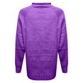 thumbnail image 5 of Only Moment Multicolor Sweaters for Women Crew Neck Long Sleeve Tops Fall Winter Clothes Crewneck Cozy Outfits Pullover S, 5 of 5