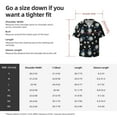 thumbnail image 5 of Kdxio Men's Hawaiian Shirt for Men Short Sleeve Shirt Daisies Flowers Summer Casual Holiday Beach Button Down T-Shirts, 5 of 7