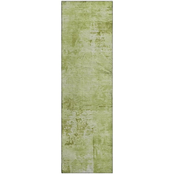 Dalyn Rugs Premium Machine Washable Mayfield AMF1062 Lime 2'3" x 7'6" Runner Rug