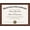 Mahogany, variant on Certificate Frame with Clear Plexiglass, 8.5 by 11 Picture Diploma Document Degree Frames for Wall and Tabletop, Brown, 1 Pack