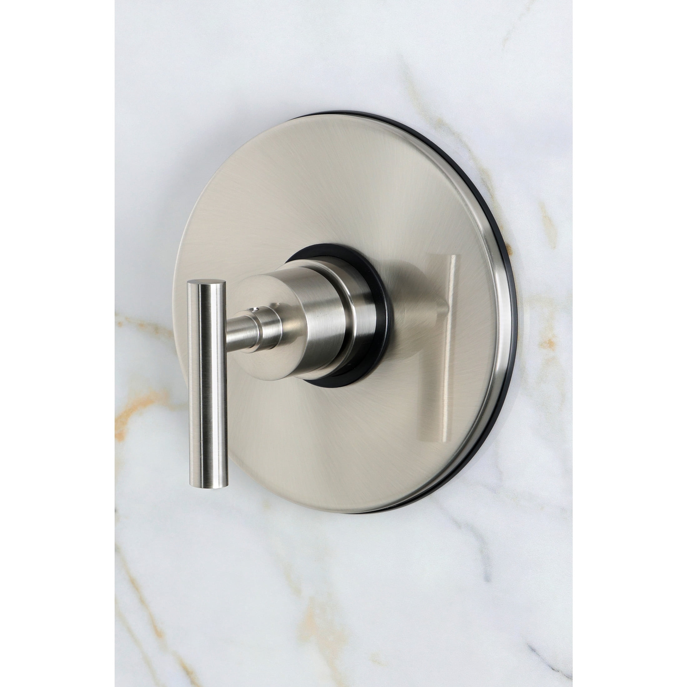 Kingston Brass KB8338CMLSO Manhattan Single-Handle Pressure Balanced Shower Faucet, Brushed Nickel