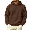thumbnail image 2 of Goodtrade8 Men's Hoodies Sweatshirt Hooded Athletic Pullover Sweatshirt Soft Print with Pocket Long Sleeve Casual Mens Sweatshirts Winter, 2 of 7