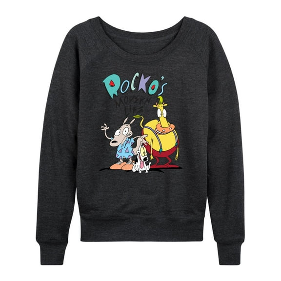 Rocko's Modern Life - Women's Lightweight French Terry Long Sleeve Shirt