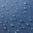 thumbnail image 5 of Martha Stewart Woven Water Resistant Lindos Fabric Placemat Set 6-Pack, 15" Round, Navy Blue, 5 of 8
