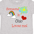 thumbnail image 4 of Inktastic Someone in Ohio Loves Me Boys or Girls Toddler T-Shirt, 4 of 5