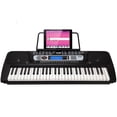 thumbnail image 1 of RockJam Piano con teclado de 54 teclas con fuente de alimentación, atril para partituras, pegatinas para notas de piano y lecciones de piano simples, 1 of 5