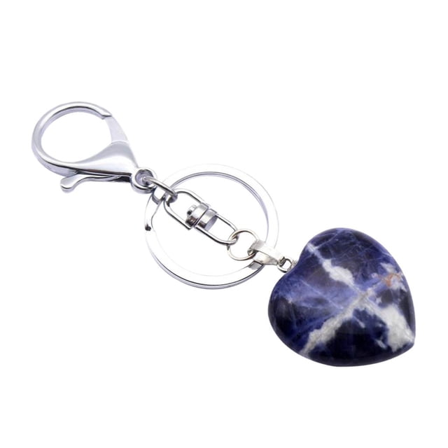 Colgante de Piedras Salvador con Broche de Langosta Fabricación Artesanal de Joyería Azul