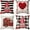 Blackpink, variant on Valentines Day Pillow Covers 16x16 Set of 4 Red Rose Heart Truck Love Buffalo Plaid Stripe Decorative Throw Cushion Case for Home Decorations