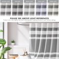 thumbnail image 4 of Madison Park Shower Curtain Waffle Weave Striped, 4 of 8