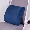thumbnail image 4 of CIMAXIC Almohada Lumbar De Y Espuma Cómoda Color Azul Para De Oficina En Casa, 4 of 8