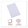 thumbnail image 4 of Bloc de notas universal M9-35624, 10 cm x 15 cm, sin rayas, blanco, 4 of 7