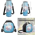 thumbnail image 7 of Uorisanigo Cartoon Salamander Backpack with Lunch Box for Girls Boys 6-8 8-10 Kids Backpacks 4 in 1 Set School Bag with Pencil Case Water Bottle Sleeve 17 Inch Bookbag for Elementary Daypack, 7 of 7