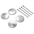 thumbnail image 2 of 4pcs Receipt Holder, Ticket Holder for Restaurant Hotel Store, Bill Fork Check Spindle, Ticket Stub Spike for Bar Cinema, Metal Memo Holder Ticket Stabber for Ticket Seller,Waiter & Bartender, Silver, 2 of 8