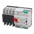 thumbnail image 4 of Transfer Switch, PC Silver High Temperature Resistant Dual Power Automatic Transfer Switch 4P Anti Aging  For Home For Farm 20A,32A,50A,63A,80A,100A, 4 of 8