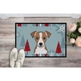 thumbnail image 2 of Caroline's Treasures BB1756MAT Winter Holiday Jack Russell Terrier Door Mat, Indoor Rug or Outdoor Welcome Mat 18x27, 2 of 2