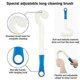 thumbnail image 4 of 3-pack Wine Decanter Cleaning Brush Wine Glass Cleaning Brush Decanter Cleaning, 4 of 5