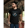 thumbnail image 2 of Retro Ocean Design T-Shirt Men -Image by Shutterstock, Male Small, 2 of 4