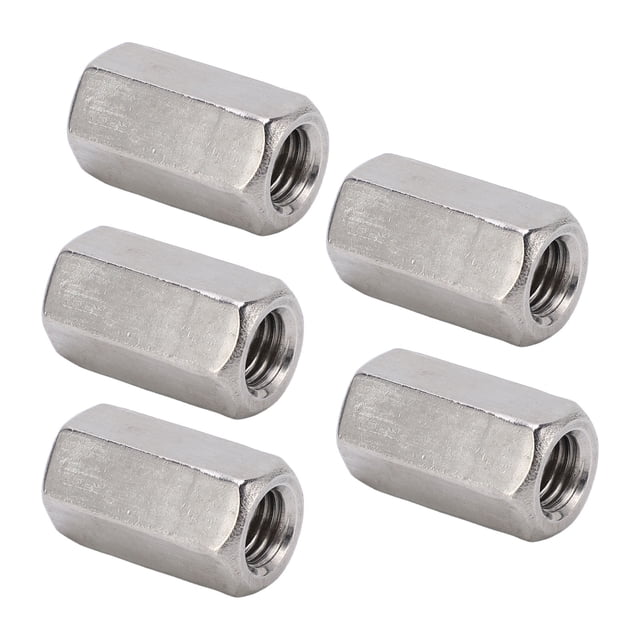 Metric Hex Coupling Nut,5PCS Metric Hex Coupling Hex Coupling Nut Coupling Nut Kit Class Leading Features