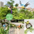 thumbnail image 6 of Ksopiavobs 12pcs Realistic Artificial Hummingbird Clip on 5.5inch Foam Feathered Birds Ornament for Wreath Crafts Christmas Tree Decor Wedding Decoration, 6 of 6