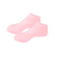 thumbnail image 1 of Soft Silicone Gel Socks Toe Socks Protection Cracked Feet Foot Care Protector Pink M, 1 of 9