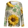 thumbnail image 4 of Fashion Clothing Summer Tops Casual Long Sleeve Shirts For Women, 4 of 5