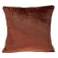 thumbnail image 1 of HomeRoots 402767 Réversible Or & Marron Carré Velours Jeter Oreiller&44; Multi Couleur, 1 of 1
