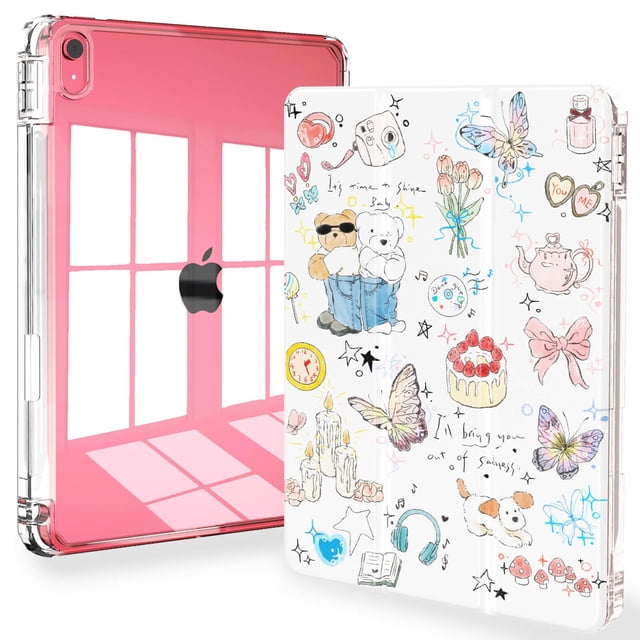 Funda Feams para iPad 11.ª generación, 11 pulgadas, 2025, con soporte para lápices
