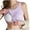 Purple, variant on Tank Top for Women with Built-in Padded Bra Scoop Neck Wide Strap Camisole Yoga Cami Shirts Layering Undershirts