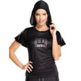 thumbnail image 2 of Women's Darth Vader Rhinestone Top, 2 of 2