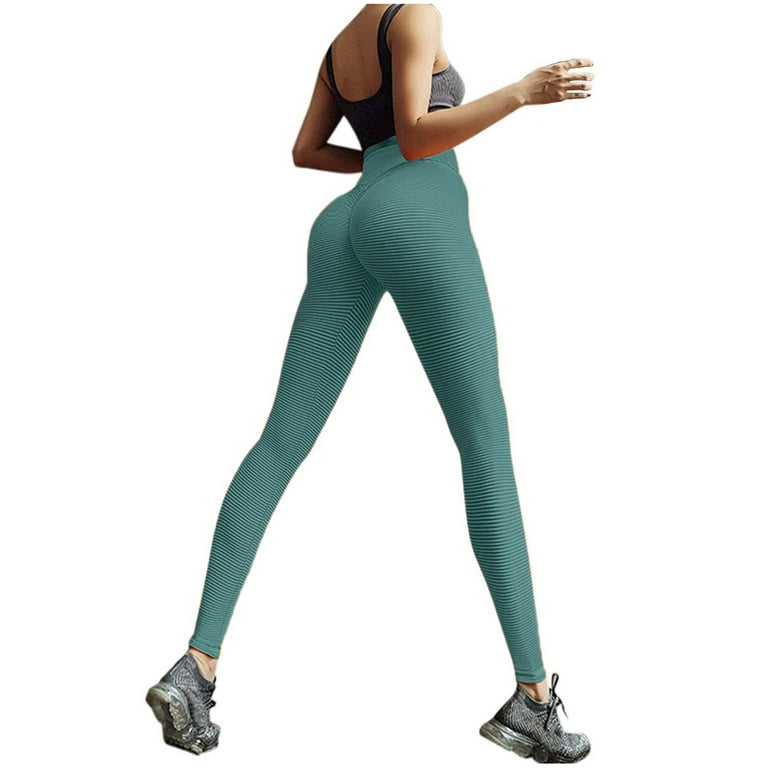 SELONE High Waisted Leggings for Women Workout Butt Lifting Jumpsuits High  Waist Sports Yogalicious Utility Dressy Everyday Soft Lifting Leggings Capri  Jeggings Athletic Leggings 28-Mint Green M 